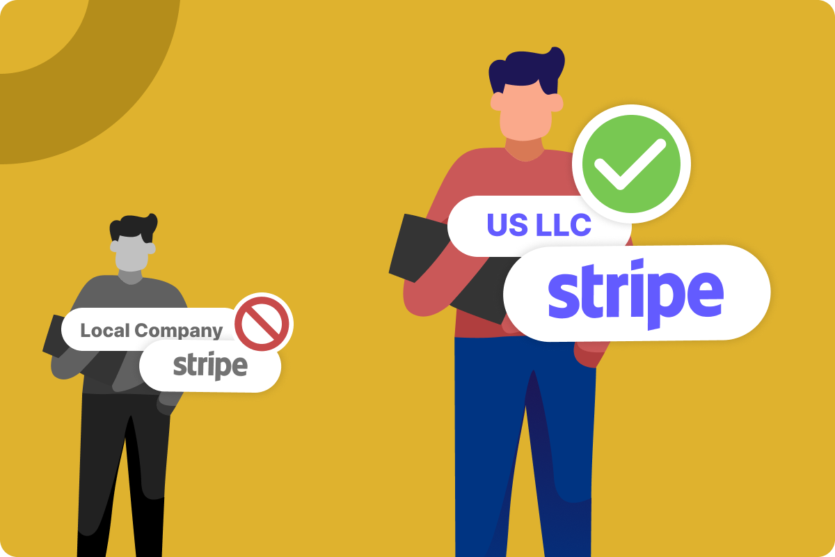 open a stripe account from Southeast Europe